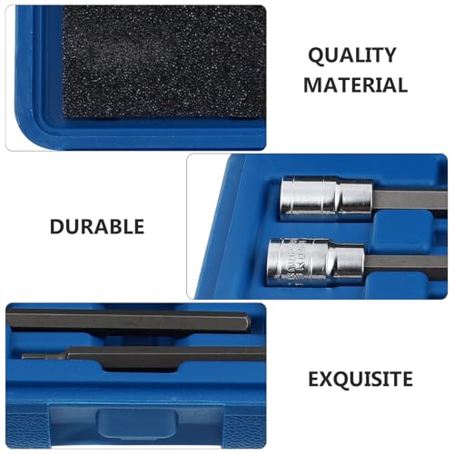 Jeu de douilles extra longues ensemble adaptateur de perçage outils manuels