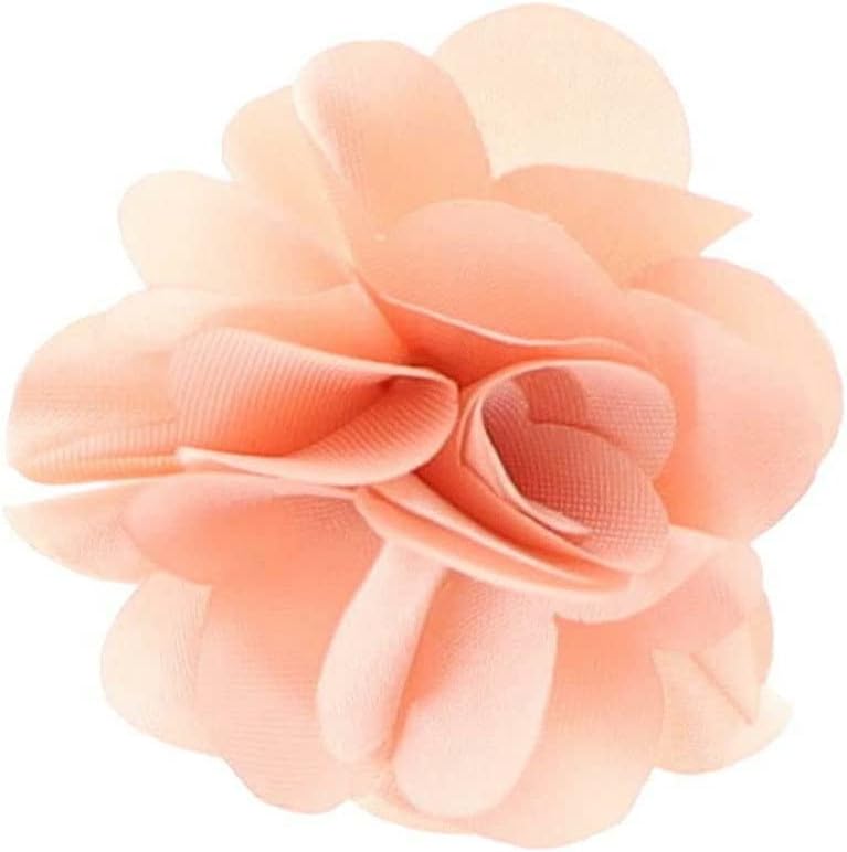 Premium Boy’s Formal Solid Color Flower Lapel Pin - Boutonniere, Brooch Pin