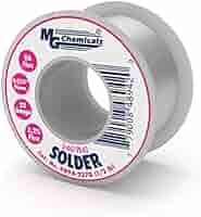 MG Chemicals 4894-227G 60/40 Rosin Core Leaded Solder, 0.025