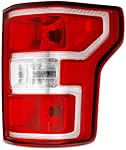 telpo Brake Tail Light Rear Lamp For 2018 2019 2020 Ford F150 F-150 With Bulbs and Harness Passenger Side