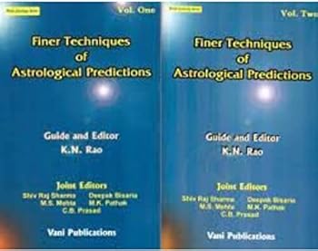 Paperback Finer Techniques of Astrological Predictions (Set of 2 Volumes) Book