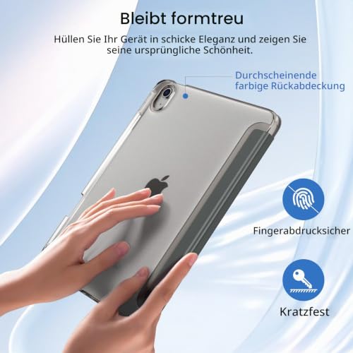 MoKo für iPad (A16) 11. Generation Hülle 11 Zoll 2025 mit Stifthalter – Ansicht 5