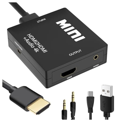 HDMI Audio Extractor Splitter,HDMI to 3.5mm Audio Adapter, 4K*2K@30HZ, 3D, 1080P Compatible for TV, PC, Sound System, Xbox, Switch, PS3, PS4, PS5