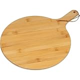 Large: With a diameter of 33 cm, the plate is large enough for cutting and serving pizza, meat, fruit, vegetables and other foods