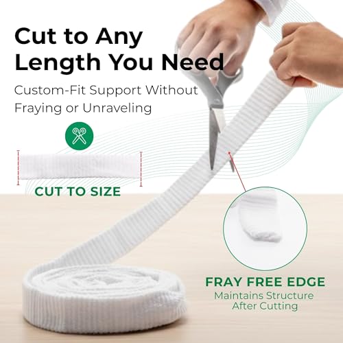 Image of Lohmann & Rauscher tg Fix Net Tubular Bandage, Elastic Mesh Retainer for Wound Dressings, Size B for Small Extremities, 40cm x 25m, Wide-Mesh, Bi-Elastic, Ladder‑Proof, Cuttable Netting