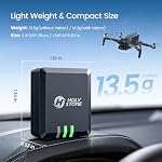 Holy Stone FAA Compliant Remote Identification broadcast Module Spare Parts for GPS Drones with Camera for Adults 4K, Remote ID broadcast Module Parts comply with US FAA Regulation; No worry about FAA