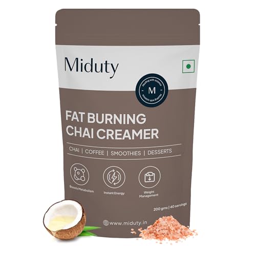 Miduty Fat Burning Chai Creamer - Fat Burning - Metabolism - Fat ...