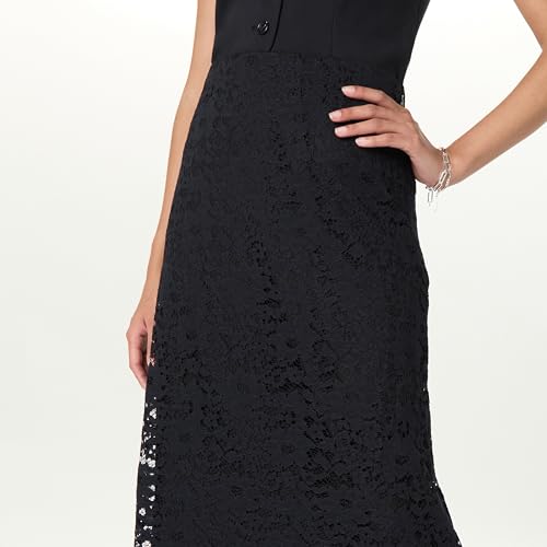 The Drop Women's Standard Elana Lace Midi Skirt3