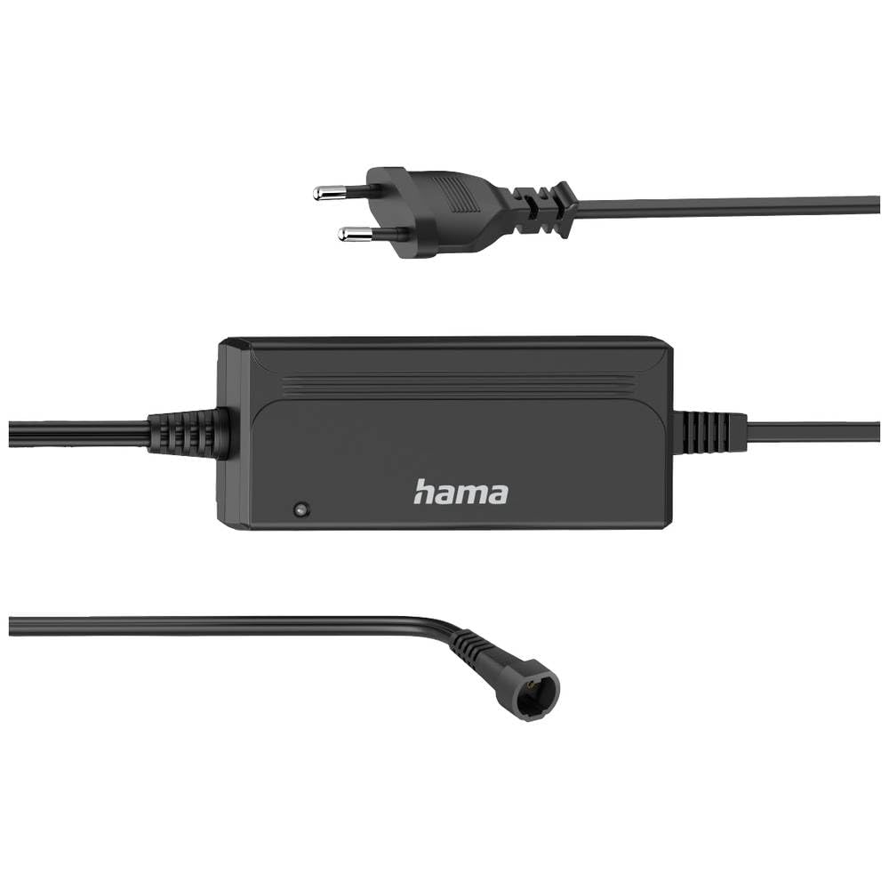 Hama Alimentatore Universale Regolabile 5 V-15 V Caricabatterie Ac 3000 Ma, 36 W (7 Connettori Usb/Dc Removibili Intercambiabili – Adattatore Multiuso Tablet Altoparlante Dispositivo Elettronico) Nero - 4