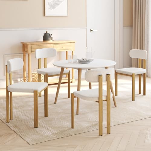 4 CHAISES ESMA BOUCLETTE - vue 3
