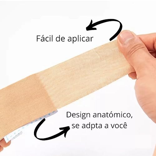 Fita Rolo Adesiva Sutiã Para Levantar Sustentação Dos Seios Invisível Discreto Suave Não Agride A Pe