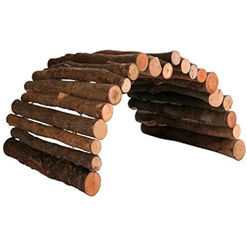 Pet Ting Large Natural Living Flexible Bridge Wood 50cm Guinea Pig Chinchilla Cover