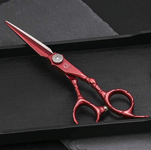 Coupe de cheveux nette sans effort grâce à l'ensemble 6 pouces rouge foncé