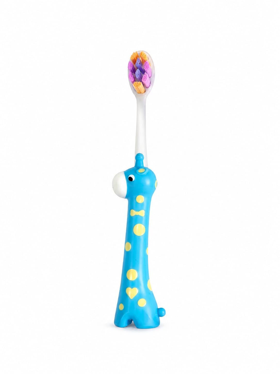 Baby Toothbrush for Kids 2-6 Years | Ultra Soft Bristles | Cute Giraffe Design | Comfortable Grip | Gentle Teeth & Gum Cleaning | Manual Toothbrush for Babies, Toddlers & Children | Blue-image-44