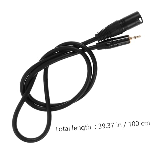 Câble micro vers XLR Toyvian pour connecter un micro TRS sur console audio - 2