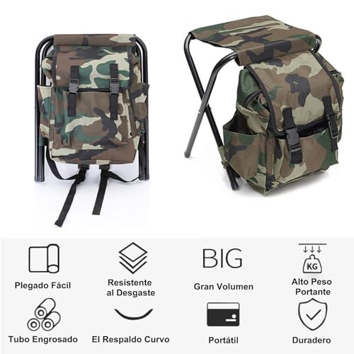 Mejores precios y opiniones de Bancos Plegables ligeros para picnic los más solicitados. 3 Imagen adicional