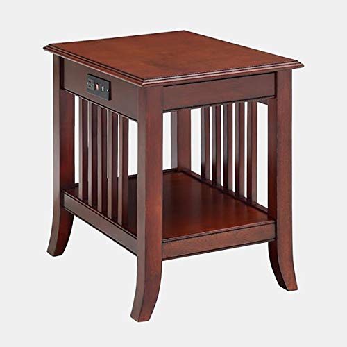 Nightstand End Table With Charging Stati Buy Online In Luxembourg At Desertcart