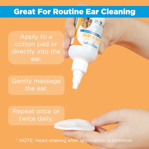 Ear Rinse Vetericyn Plus pour soulager les oreilles qui grattent