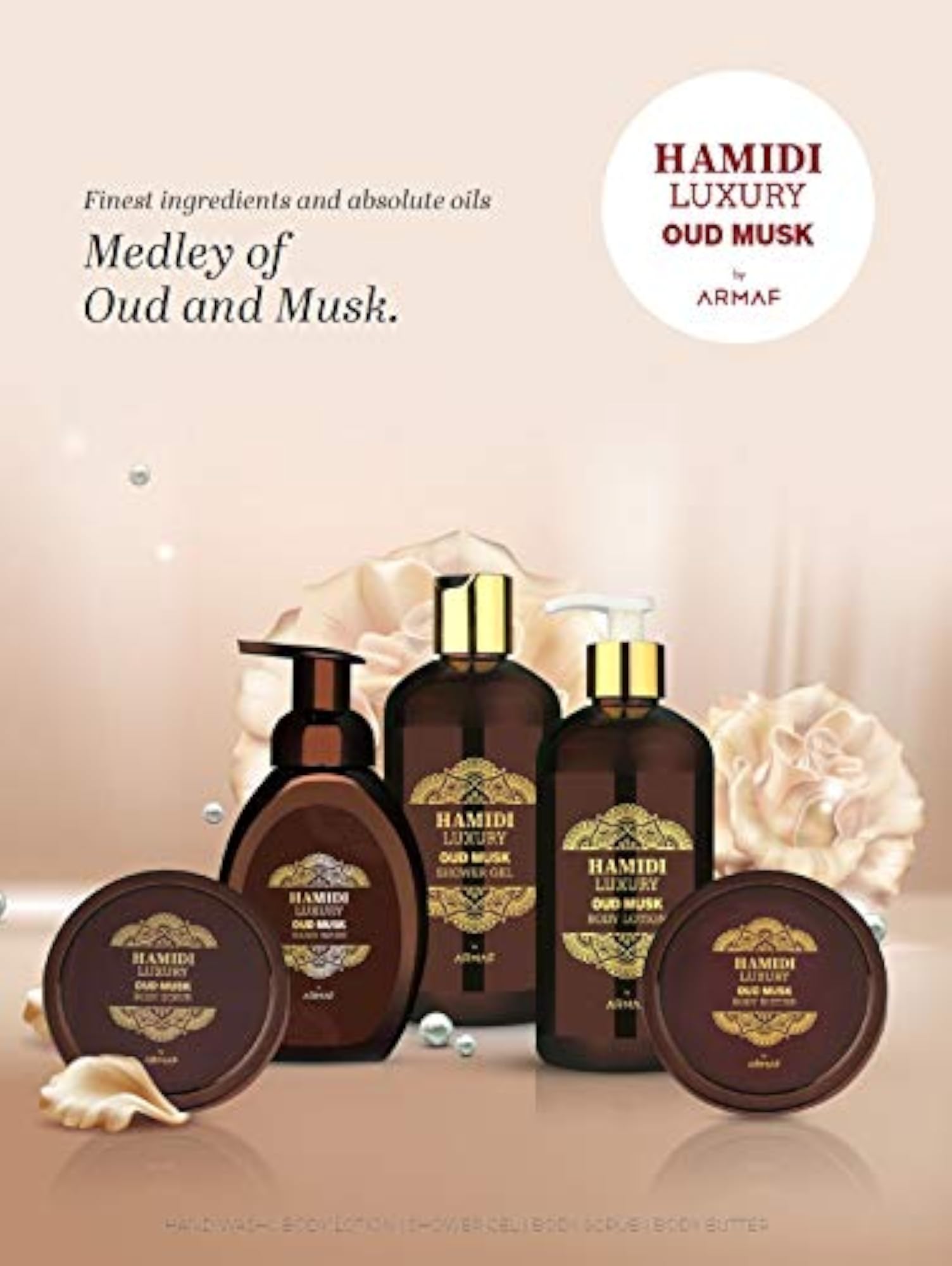 Luxury Oud Musk Body Lotion, Smooth & Glowing