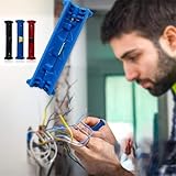 Mini Wire Stripper,Multi-Function Small Cable Strippers for Network Cable Telephone and Computer Punch Down Tool Wire Stripping Tool with Screw Cutting Feature for Electrical Wiring Repair Use