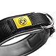 HUNTER NEOPREN REFLECT BVB Hundehalsband, reflektierend, gepolstert, 55, schwarz/gelb
