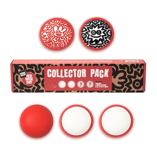 Official 2026 Red Nose Collector Pack featuring Mr Doodle - On Behalf of Comic Relief