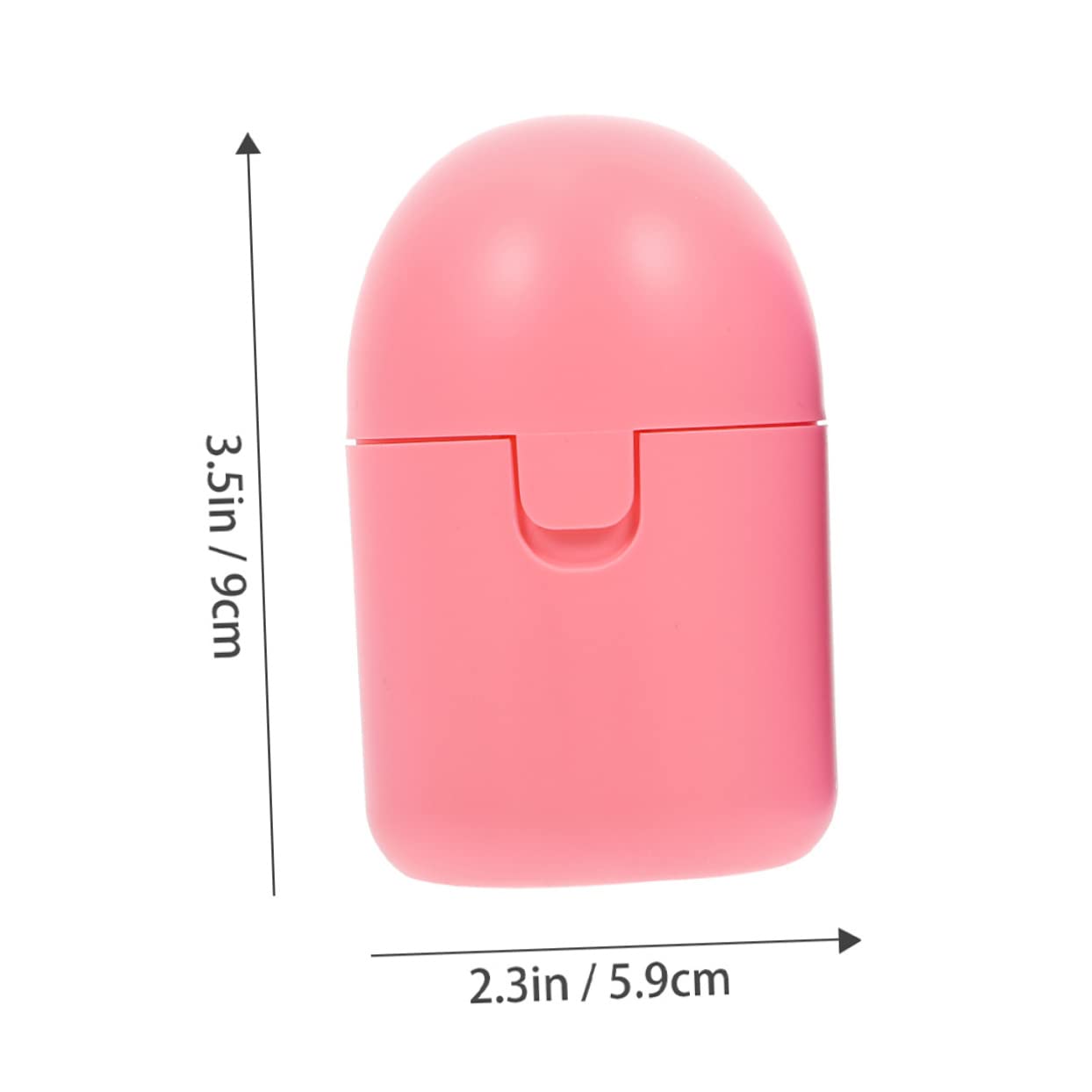 IWOWHERO 2pcs Box Suitcase Holder Personal Items Cleaner Cups Personal Items Holder Period Organizer Colored Case Instead Pp Pink