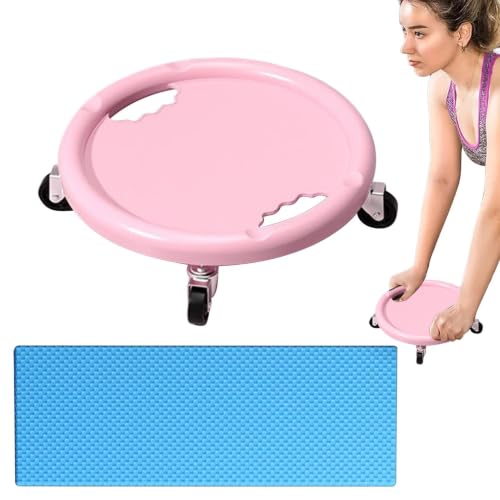 Rueda de rodillo de ejercicio para evitar dolor lumbar al entrenar