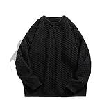 Photo Gallery wesbr 2024 il nuovo maglione pullover da uomo comodo girocollo tinta unita lavorato a maglia a maniche lunghe autunno (color : nero, size : xxl) Photo Gallery wesbr 2024 il nuovo maglione pullover da uomo comodo girocollo tinta unita lavorato a maglia a maniche lunghe autunno (color : nero, size : xxl)