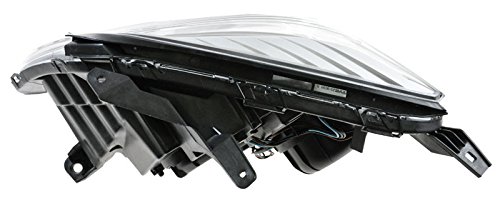 Image of TRQ Passenger Side Headlight Assembly Compatible with 2010-2015 Chevrolet Equinox L LT LS GM2503338