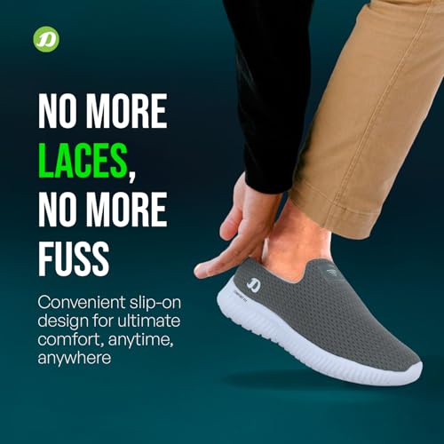 Image of DOCTOR EXTRA SOFT Memory Foam Mens Running Shoe | Sports,Gym,Training,Walking,Jogging,Casual | Lightweight & Comfortable | Loafer Sneakers Lace-Up Athletics Moccasins Slipon for Gent's & Boy's D-2002