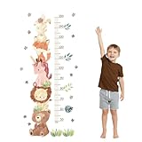 Cadeau idéal: Offrez cette toise murale comme cadeau original pour des occasions spéciales telles que Noël. Elle permet de capturer chaque étape de croissance de votre enfant tout en étant un sticker mural élégant et joyeux pour la chambre