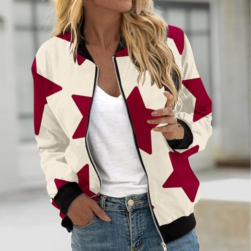 Star Graphic for Women Fall Winter Coats Women 2025 Y2K2