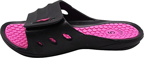 NORTY - Women's Slide Strap Shower Beach Pool Sandal - 3 Color Combinations2