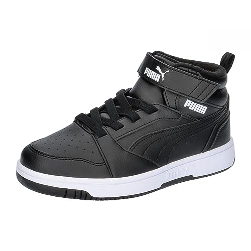 Puma Unisex Kinder Rebound V6 Mid WTR Ac+ Ps Sneaker, Black...