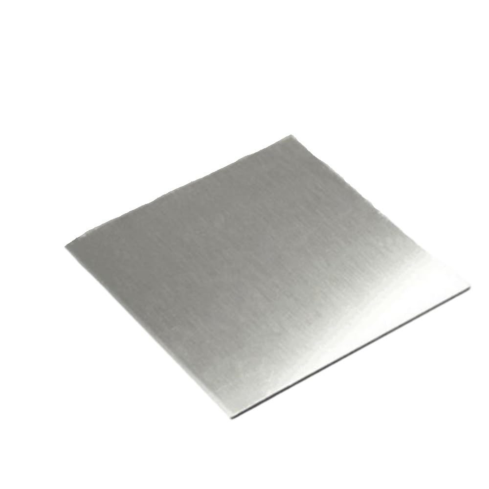 1 Stück hochreine Eisenplatte Fe 99,9% reine Eisenfolie dünnes Eisenblech Eisenwafer/Flocke/Block for wissenschaftliche Forschung(3mm)
