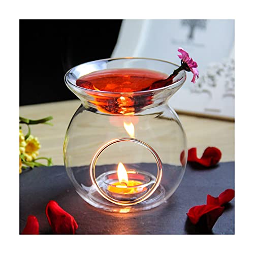 アロマバーナー浴室アロマセラピーキャンドルホルダーガラスオイルウォーマーローソク足 ホルダーオイルウォーマー ティーライトキャンドル