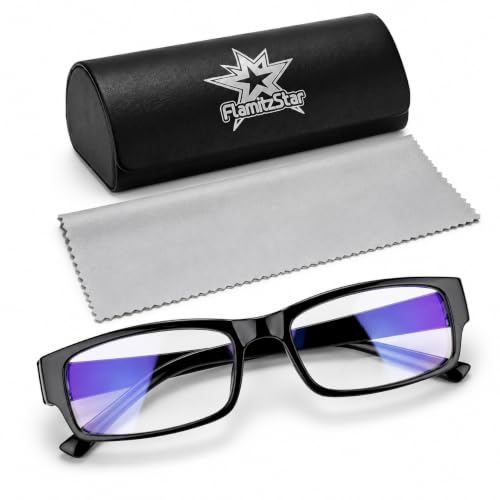 Image of Reading Glasses for Men & Women, Progressive Readers +0.5 to +2.5 Power, Lightweight Magnifying Eyewear for Books, Mobile, Computer Screens & Close-Up Reading