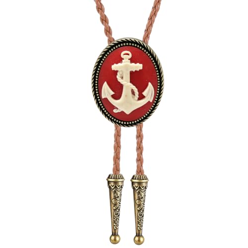 Image of Jeilwiy Bolo Tie for Men, Western Bolero Tie Cowboy Ties Native American Cowgirl Bolo Tie Accessories for Men Women