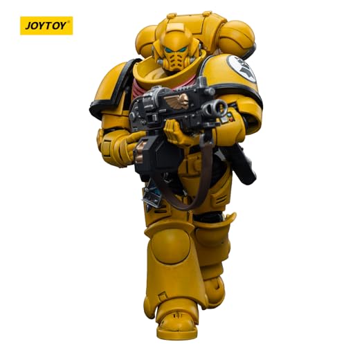 JOYTOY Warhammer 40k Imperial Fists, Imperial Fists Intercessors 1/18 Figurine d'action dédiée aux Amoureux de la Collection – vue 5