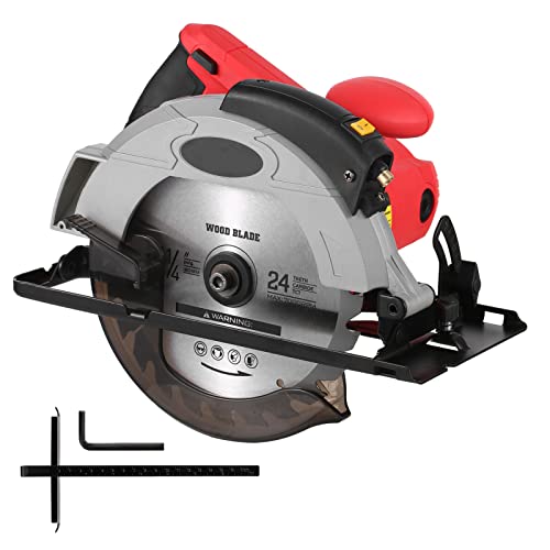Scie circulaire bois avec guide de profondeur réglable - 2