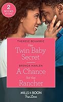 Her Twin Babg Secret Chance For Rancher 0263278689 Book Cover