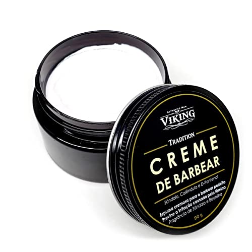 Kit Com 01 Creme De Barbear + 1 Loção Pós Barba Viking