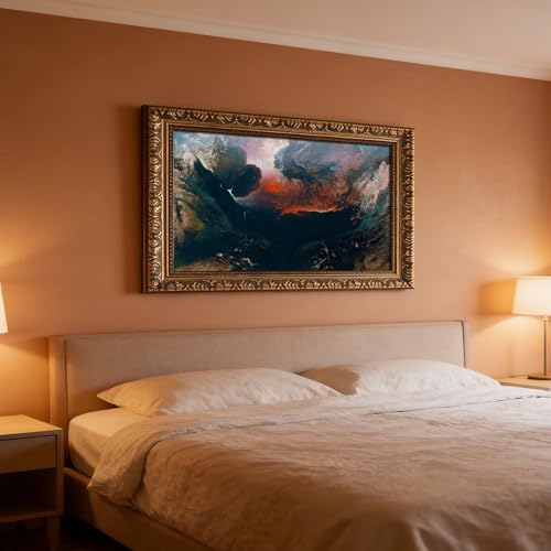 Impression sur toile John Martin décoration murale pour bureau moderne