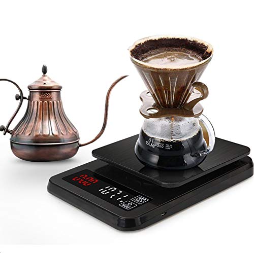 Food Scale, Digital Kitchen Scale, Electronic Drip Coffee Scales with Timer, Precision Diet Scale for Cooking, Baking, Measuring Tools, Scale