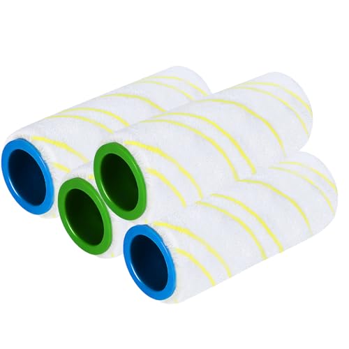 USHOP Spazzola a Rullo Per Kärcher FC7 FC5 FC3D FC3,Rulli di Ricambi,Spazzola di ricambio per lavapavimenti（4PCS）-image