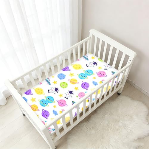 Draps de berceau en coton doux évitant les irritations de bébé - 7