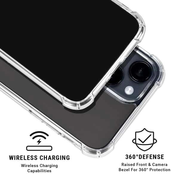 Skinit Clear Phone Case Compatible with iPhone 15 - Officially Licensed Betty Boop with Puppy Design