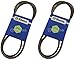 2 Pack Stens 265-998 OEM Replacement Belt Fits Wright Mfg. 71460011