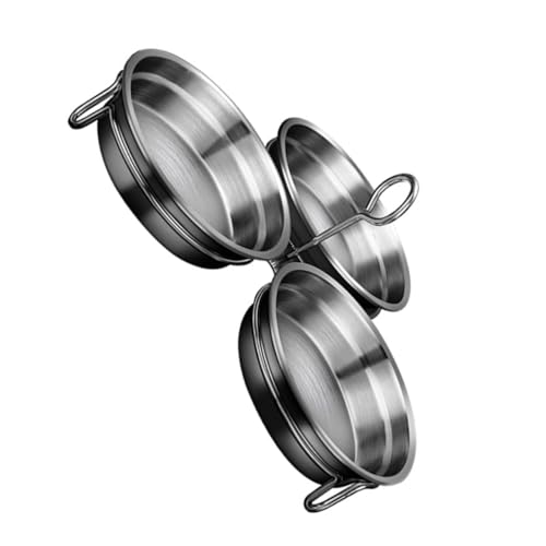 IWOWHERO Stainless Steel Egg Poacher Mold for Home Kitchen Easy Clean Non-stick Egg Cooker Pan with Heart-shaped Design Material Gift for Baking Enthusiasts